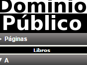 Biblioteca libros Dominio Publico