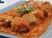 Albóndigas salsa tomate olla