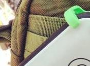 Unidad para recarga dispositivos electrónicos Puck, ideal mantener energía móvil, cámara larga salida