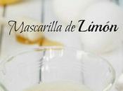 Belleza casa: Mascarilla facial limpiadora limón