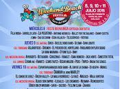 Weekend Beach 2015, gran cartel edición esperada