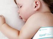 Termómetro inteligente vigila continuamente temperatura bebé