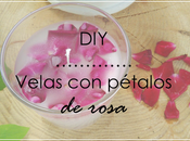 DIY: Velas petalos rosa