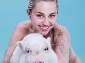 Miley Cyrus posa cerdo para Paper Magazine
