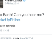 despertado. Philae está viva