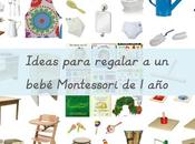 ideas para regalar bebé Montessori gift year-old