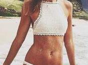 Summer trends; bikinis croché.-