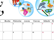 Imprimible: Calendario Julio 2015