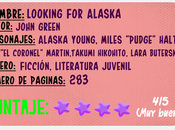 Buscando Alaska John Green