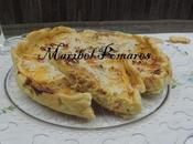 Quiche gambas, palitos surimi