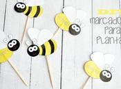 DIY: Marcadores para plantas #elretopinterest