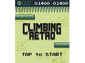 Climbing Retro, juego sencillo, directo, divertido gratis para móvil Android
