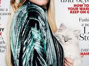 Lara Stone posa para portadas Vogue