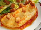 Tortilla tomate frito queso cabra