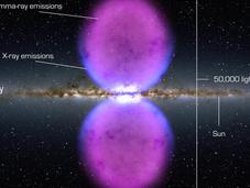 Telescopio Fermi NASA encuentra estructura gigantesca Láctea