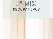 Diy, botes decorativos