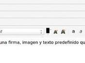 Como añadir firma imagen emails Thunderbird