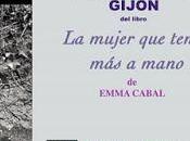 Emma Cabal: mujer tengo mano: Presentación bello verano, Gijón: