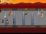 Marathon Tapper. Videojuego Maratonistas