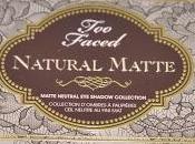 Natural matte faced