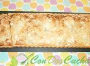 Pastel peras almendras