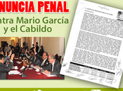 Denuncian penalmente Mario García abuso autoridad asociación delictuosa