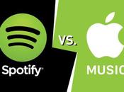 Spotify sigue delante Apple Music