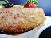 Flan aroma limón