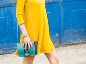 perfect mustard dress