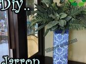 Diy. Como realizar jarron carton