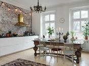 Estilo nordico, elegante, clasico dorados