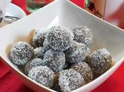 Trufas mascarpone, chocolate coco