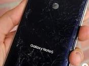 Galaxy Note test caída