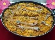 Arroz galeras alcachofas