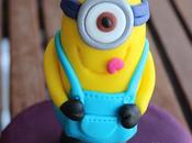 Mini tarta minions