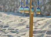 Wedding Inspiration: pinceles personalizados para bodas arena playa