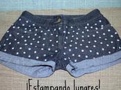 Diy. estampando lunares
