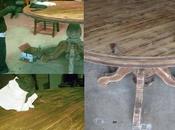 ANTES DESPUÉS: Cómo renovar mesa antigua madera