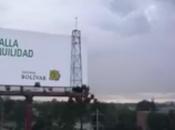 Crean valla pararrayos Colombia