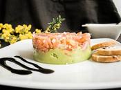 Tartar salmón guacamole para vagos