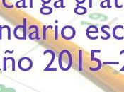 Planifica escolar 2015–2016 Calendario Compacto