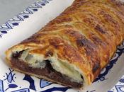 Trenza hojaldre chocolate