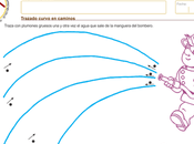 Trazado curvo caminos Grafomotricidad años