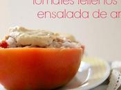 siempre tiempo para cocinar: tomates rellenos ensalda arroz