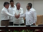 Comunicado acuerdo Farc/Colombia firmado Cuba