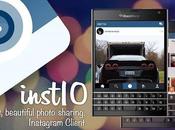 Inst10, cliente nativo instagram para BlackBerry actualiza oficialmente World