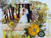 Scrapbooking Layout: "Amour"