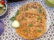 Paratha rellena Patata