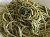 Espaguetis pesto