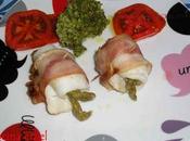 Rollitos merluza beicon verduras